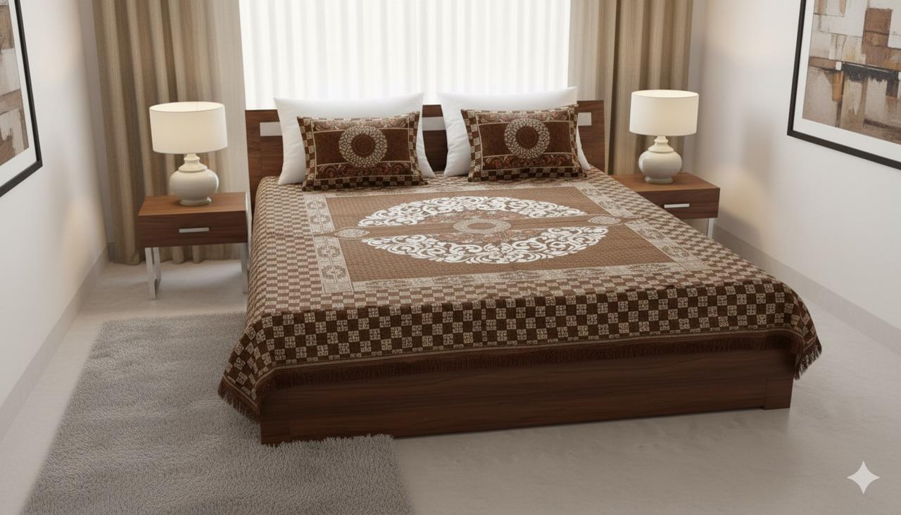 velvet bed sheet