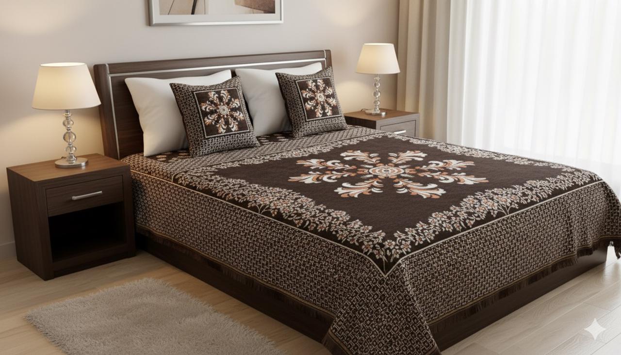 velvet bed sheet